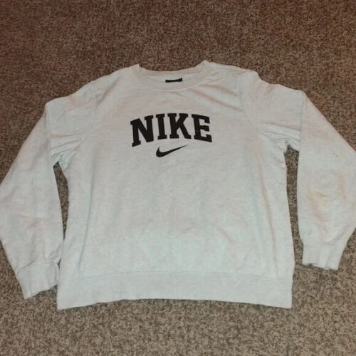 Nike Fleece Crewneck Women's Sweatshirt Sz L