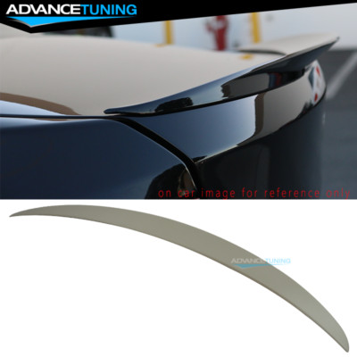 Fits 12-18 BMW 3-Series F30 MATTE Trunk Spoiler Painted Alpine White Iii #300