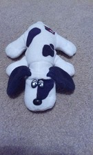 Vintage Tonka Pound Puppy White with Brown Spots 8-1/2 Inches
