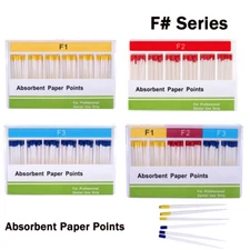 AZDENT Dental Endo Absorbent Paper Points F1 F2 F3 Endodontics Root Canal Clean
