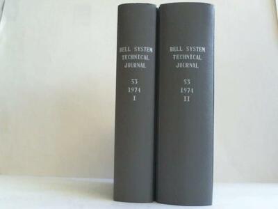 The Bell System. Technical Journal: Volume 53. Year 1974. Index and ...