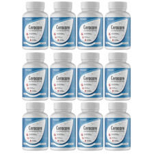 12 Bottles Ceracare Powerful Blood Sugar Support 720 Capsules