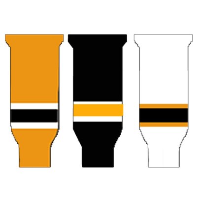 NHL Eishockey Stricksocken - Boston Bruins Heim & Auswärts Hockeysocken alle Größen