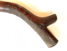 Antique Gata Kiakavo Sali Wood Carving, Fijian, Fiji, sali