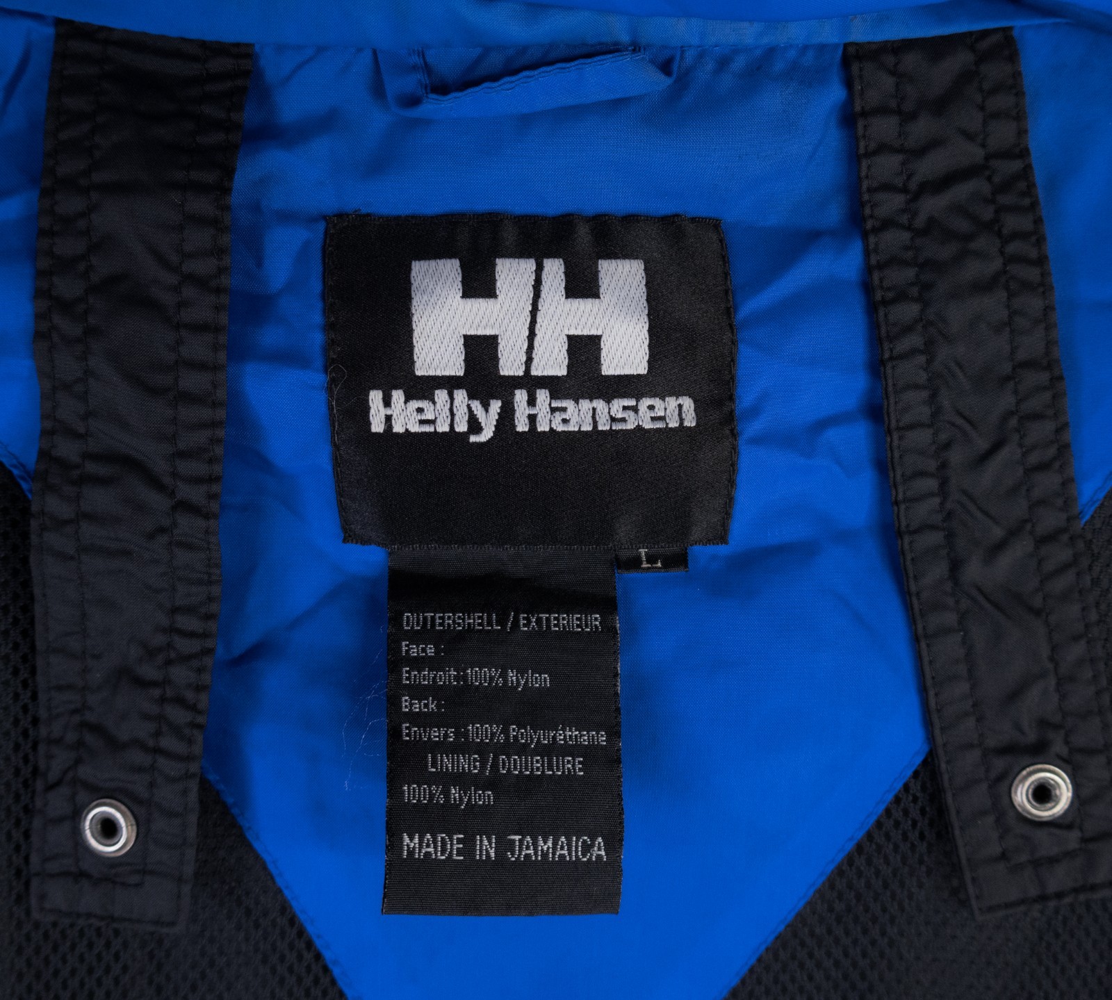 Helly Hansen Packable Rain Jacket Men's Large Bla… - image 12