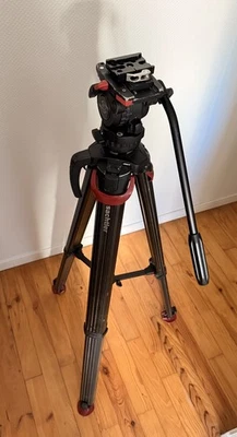 Trépied Sachtler Flowtech 75 Carbon Aktiv MS + Tête Sachtler FSB 4 - Photo 1/4