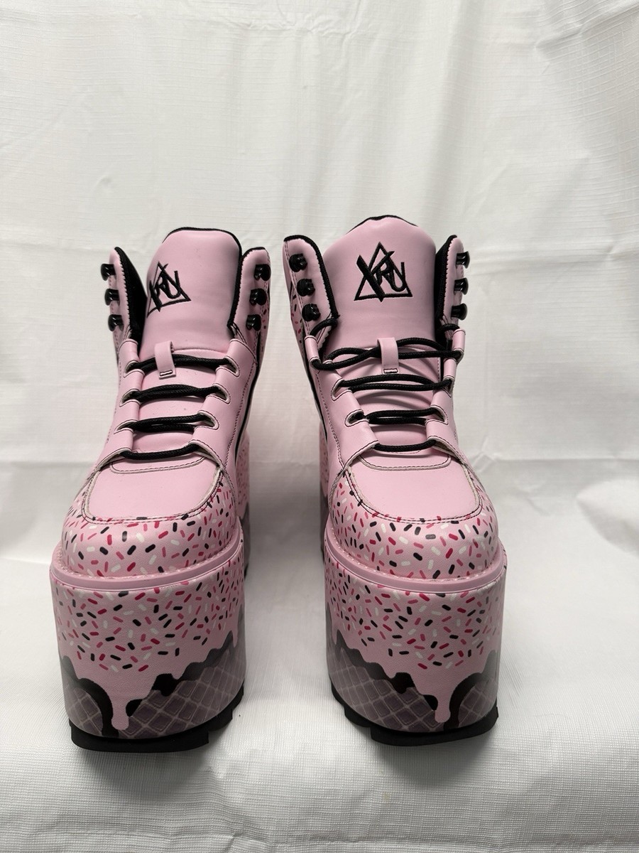 YRU Qozmo Ice Cream Platform Sneakers | eBay