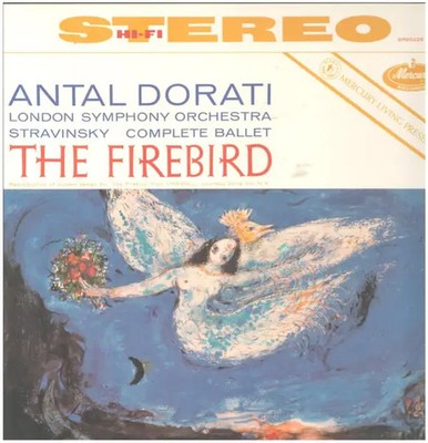 Stravinsky The Firebird (Complete Ballet) NEAR MINT Mercury Vinyl LP
