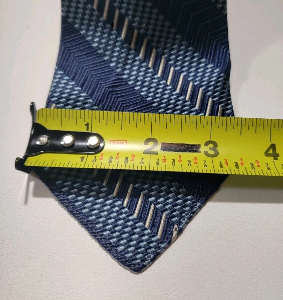 RARA Corbata Ultra De Colección 46.5" 20s 30s 40s Sin Forro Abstracto Hecha a Mano EE. UU. Foto 2 de 4