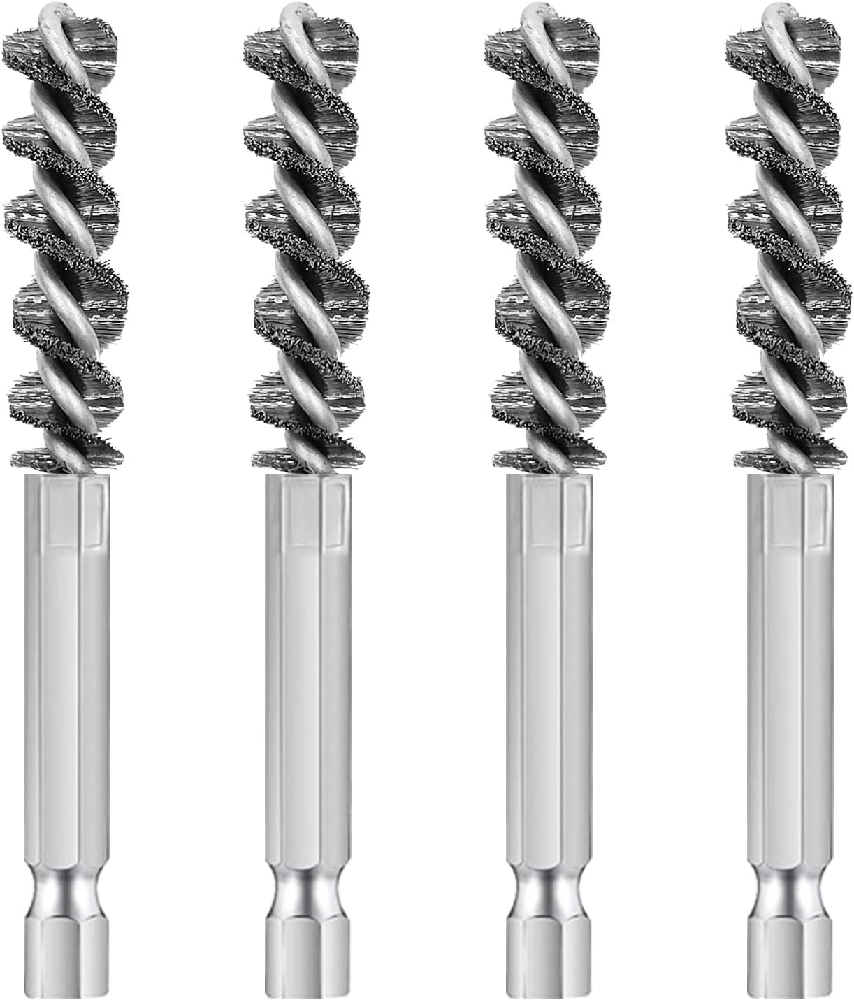 Club Head Hosel Wire Brush Tool, Hex Shank Handle