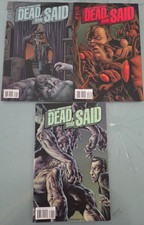 DEAD, SHE SAID #1-3 (2009) IDW COMICS NILES! BERNIE WRIGHTSON ART! FULL COMPLETE