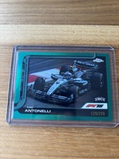 2025 Topps Chrome F1 Kimi Antonelli RC Rookie Teal Refractor /299 #80