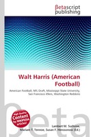 Lambert M. Surhone (U. A.) | Walt Harris (American Football) | Taschenbuch