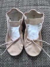 Bloch Arise S0209G Mädchen Ballettschläppchen Tanzchuhe Leder Gr.9B