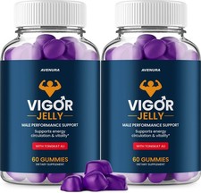 (2 Pack) Vigor Jelly Gummies for Men – VigorJelly Gummy Advanced Formula Energy