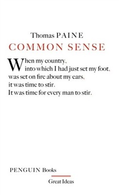 Great Ideas Common Sense Paperback Thomas Paine