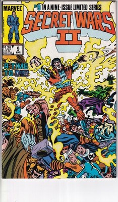 SECRET WARS II Vol. 1 #9 (of 9) March 1986 US MARVEL Comics