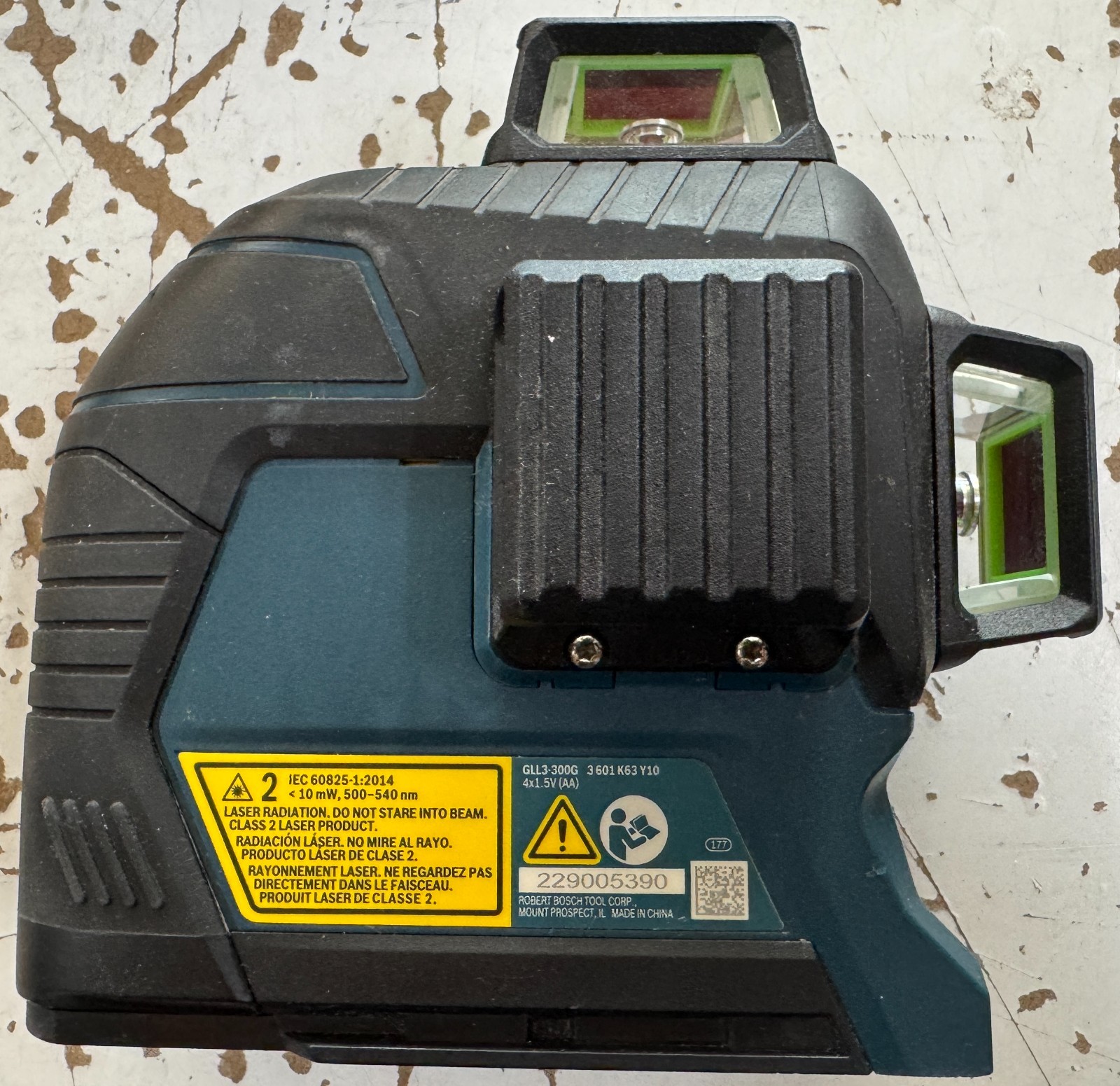 Bosch Professional GLL3-300G 360 3-Plane Leveling & Alignment-Line Laser - READ