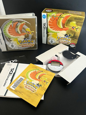 Nintendo Pokémon Goldene Edition HeartGold Nintendo DS PAL inkl. Pokéwalker OVP