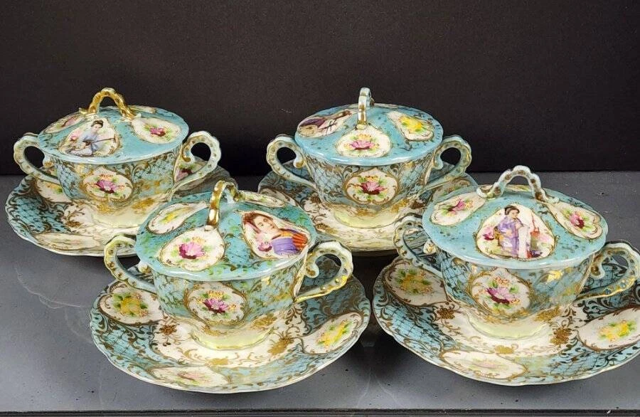 陶瓷古董日本原创古董玻璃杯和杯子| eBay