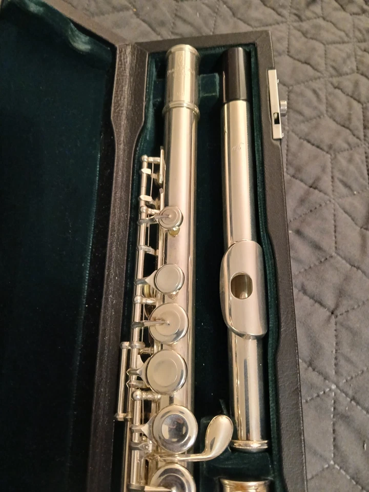 Pearl Flöte PF 765 Querflöte, Quantz Serie Schülerflöte Vollsilber Incl. Tasche - Bild 4 von 4