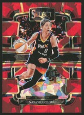 2024 Panini Select WNBA #37 Natasha Cloud Prizms Red Ice