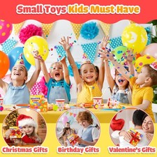 Fidget Sensory Toys for Kids: 9 Pack Quiet Textured Finger Spinner Toys - Sen...