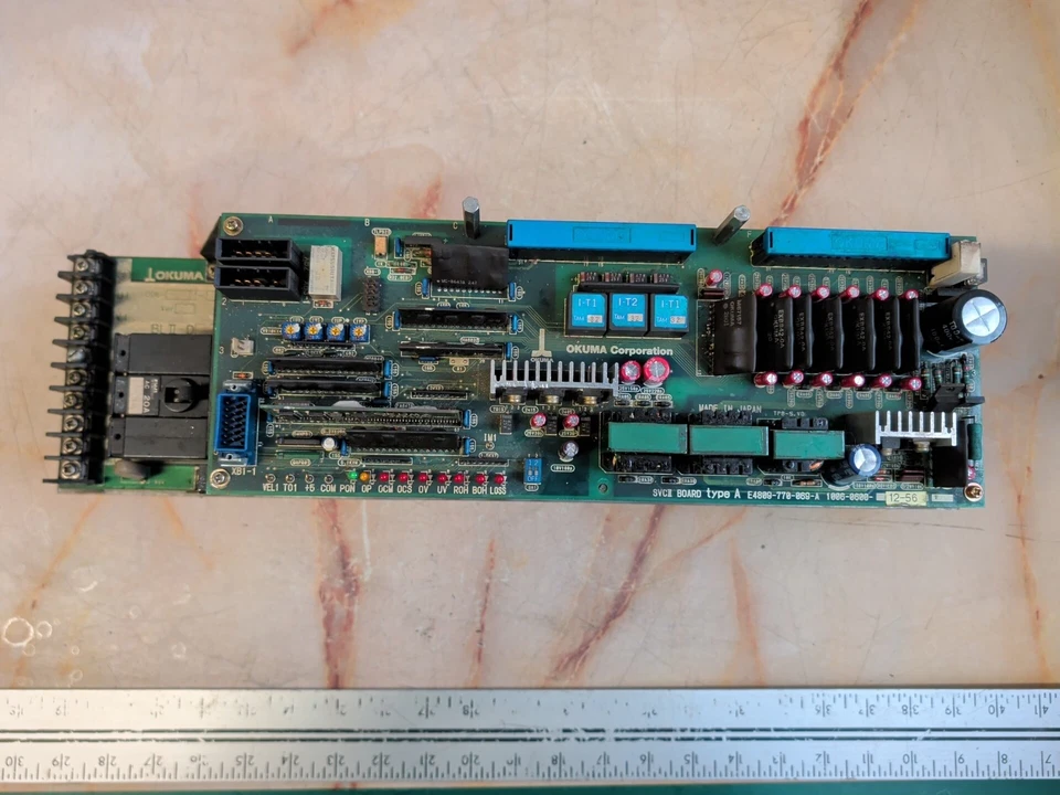 PLACA DE CIRCUITO OKUMA 1006 XXXX SERVO DRIVE E4809-770-069-A Foto 2 de 4