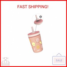 Zak Designs Kelso Tumbler Toddler Cup For Travel or At Home, 12oz Vacuum Insulat