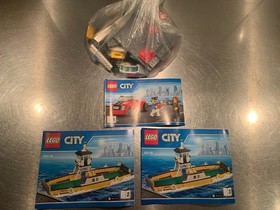 LEGO City 60119 Ferry 301pc 100% Complete set (2016) Without Box