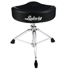 Ludwig LP50TH Pro Saddle Throne Black