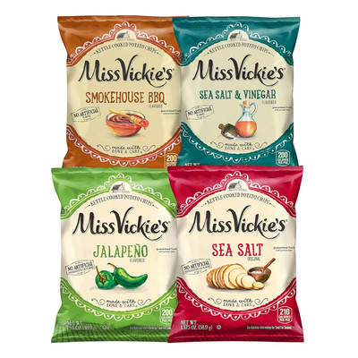 Kettle Cooked Potato Chips, Variety Pack, 1.375 Ounce (Pack of 28)