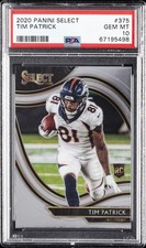 2020 PANINI SELECT #375 TIM PATRICK PSA 10