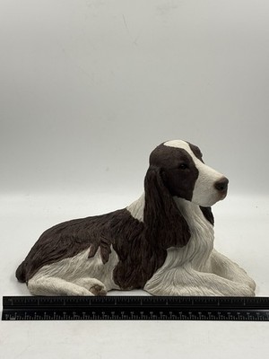 Sandicast, English Springer Spaniel 27 cm. Sculpture, Vintage, 1987 Sandra Brue