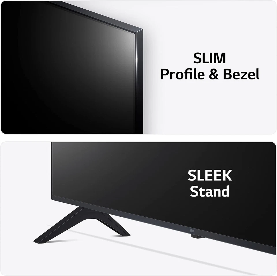 LG UR78 43in LED 4K Ultra HD Smart TV - Black (43UR78006LK) - Image 4 of 4