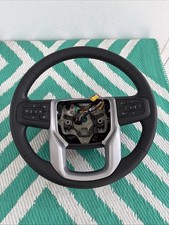 2019-2025 Gm Steering Wheel Black Precrash Heated Gmc Yukon Sierra 1500 2019-2025 Gm Steering Wheel Black Precrash Heated Gmc Yukon Sierra 1500