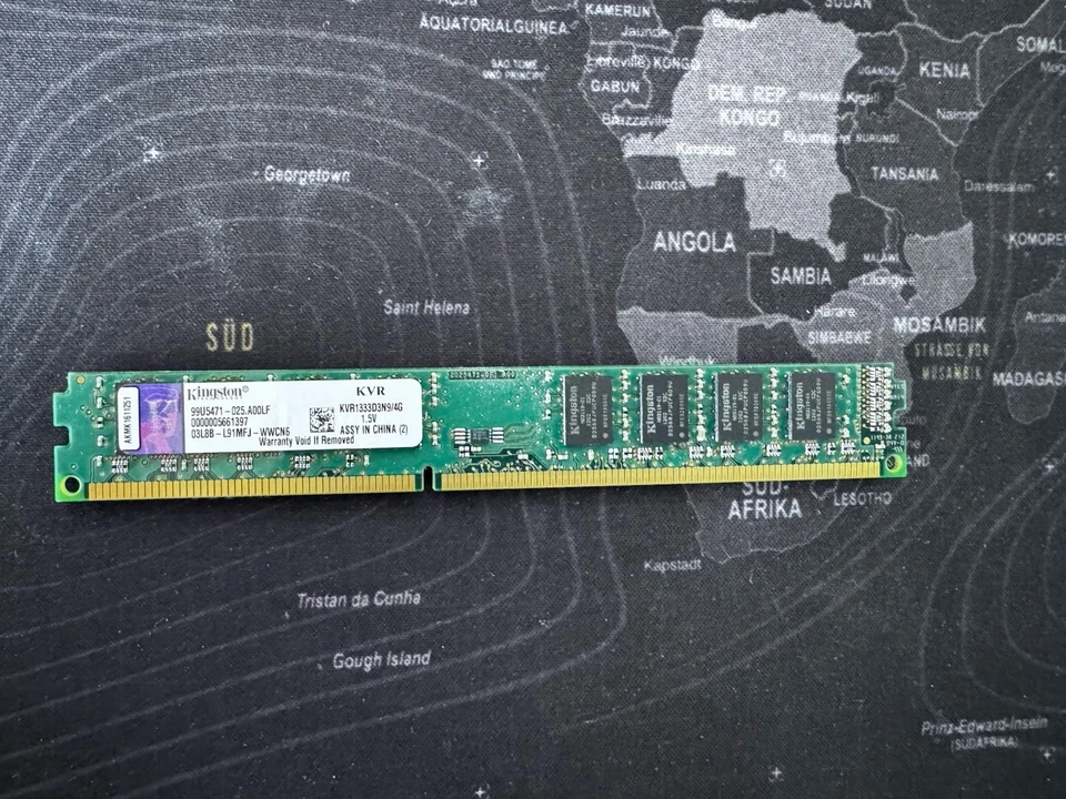 Kingston 4GB KVR1333D3N9/4G PC3-10600 DDR3-1333 DDR3 SDRAM 1333 Mhz DIMM RAM