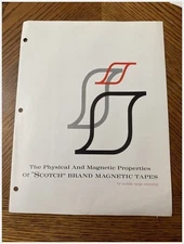 Vintage 1950s Scotch Magnetic Audio Recording Tapes (Physical/Magnetic