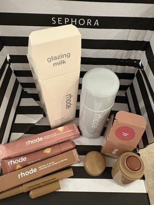 Alle Hauttöne Rhode Haut Make-up Paket Glasur Milch Rouge Lippen Tönung Lip Liner