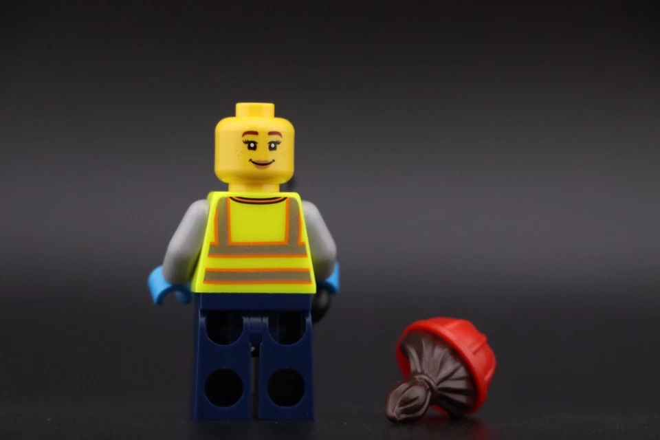 LEGO® City Passenger Airplane Ground Crew Minifig Lot X3 cty1677 cty1673 cty1674 - Image 3 of 4