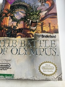 The Battle Of Olympus NES W/ Box And Manual