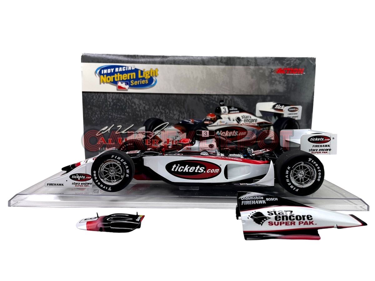 ✓🏎️ AL UNSER JR. TICKETS.COM/G-FORCE ACTION INDYCAR 1/18