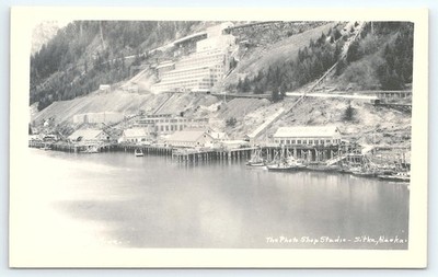 Postcard RPPC Juneau Gold Mines Alaska