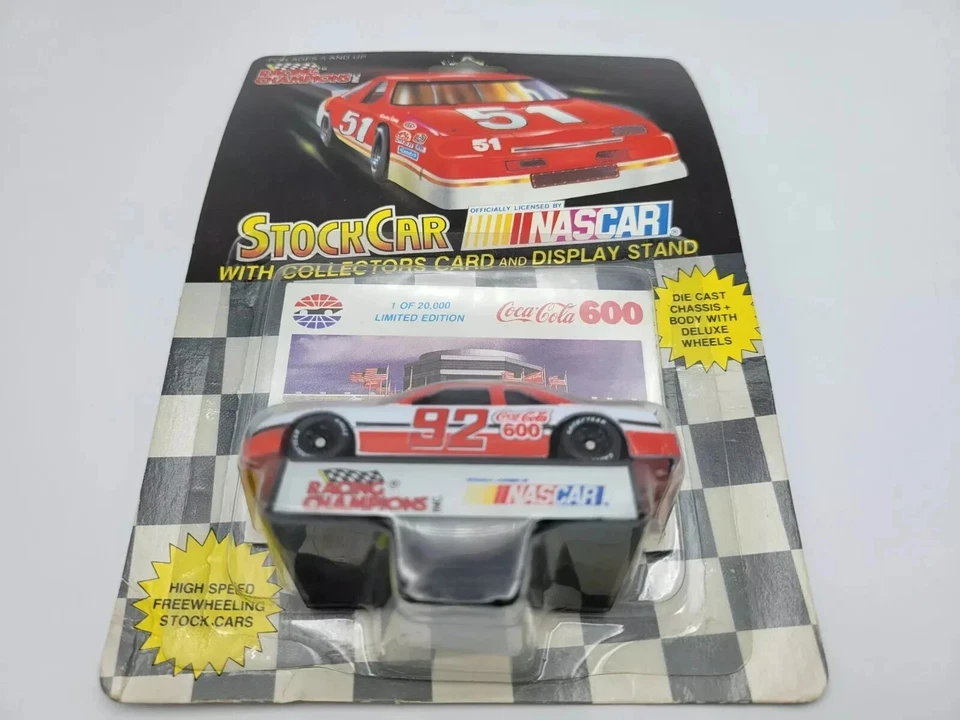 1992 NASCAR Racing Champions Charlotte Coca Cola 600  1/64 1 of 20,000 - Image 3 of 4