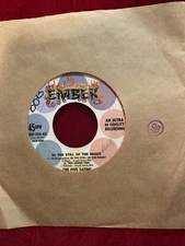 Five Satins -In The Still Of The Night- G Vinyl-45 RPM EEP-104-45 Ember-RARE!