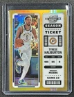 TYRESE HALIBURTON 2022-23 CONTENDERS OPTIC #20 SEASON TICKET GOLD PRIZM 03/10