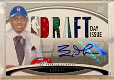 Eric Gordon 2008-09 Bowman Draft Day Issue Jersey Hat Rookie Auto #18/50