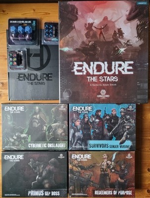 Endure the Stars 1.5   RARE SEALED Collector s Sci-Fi Co-op Dungeon Crawl Bundle