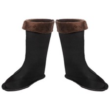 Women's Fleece Boot Liners Fleece-lined Shoe Inserts Socks for Boots