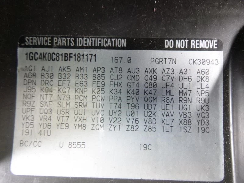 Used Transfer Case Assembly fits: 2011 Chevrolet Silverado 3500 pickup 6.6L dies Foto 4 de 4